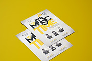 It's Music Time Flyer + Instagram, a Flyer Template by Touringxx Creative Studio (Thumbnail 2 of 3)