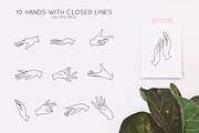 Line Art Collection Touch., a Person Illustration by AnMark (Thumbnail 4 of 9)