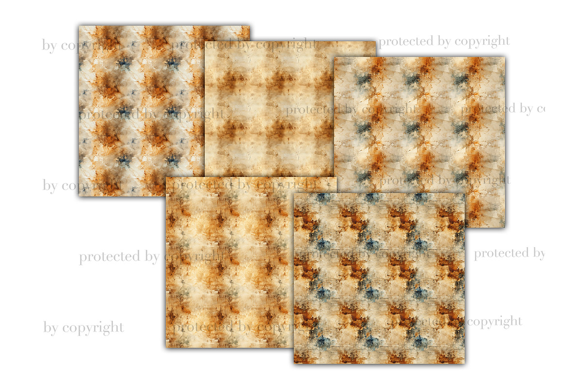 Old Digital Papers Bundle | Antique, a Pattern Graphic by GlamArtZhanna (Photo 3 of 3)
