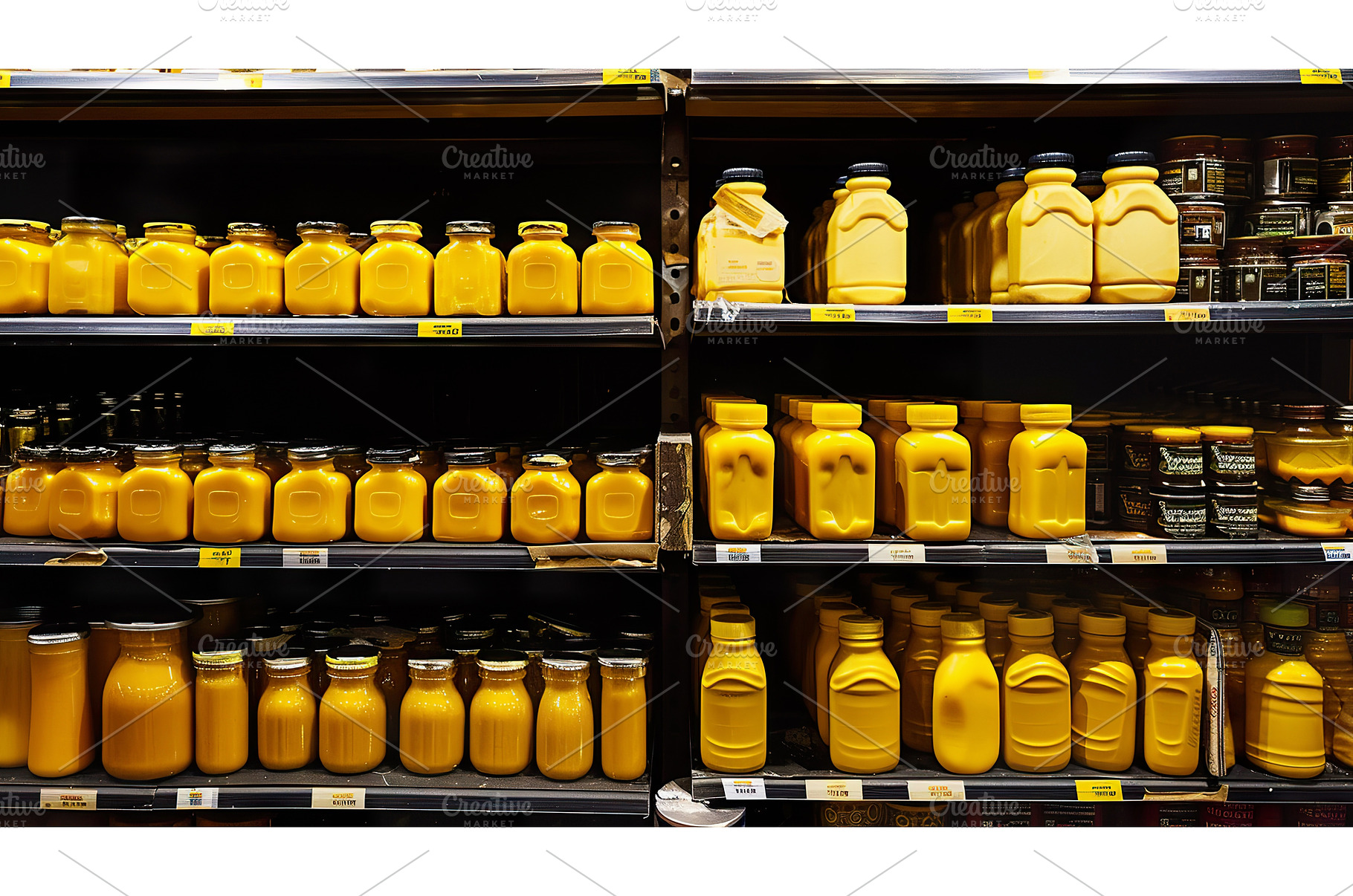Grocery Store Shelves Stocked with, a Food & Drink Photo by Lermont51