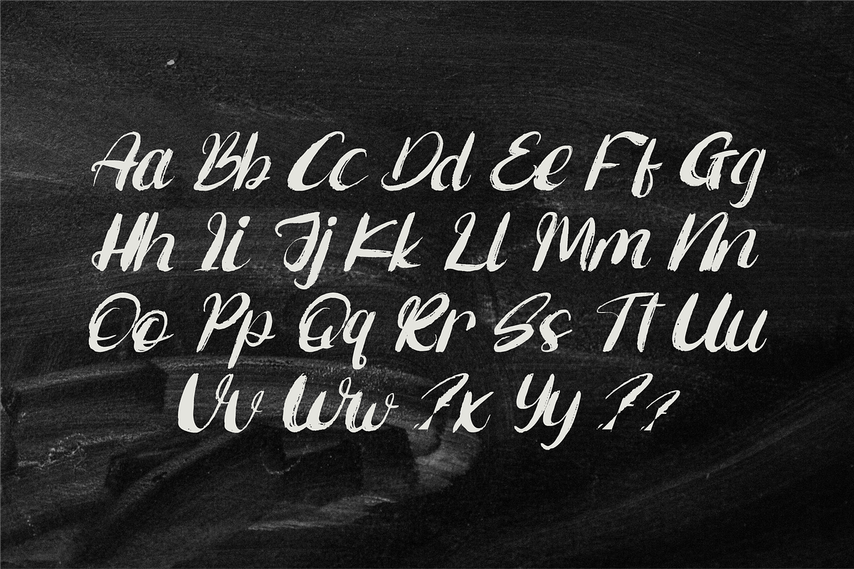 Rustic Swipes - SVG Brush Painting, a Script Font by Indotype Foundry (Photo 8 of 10)