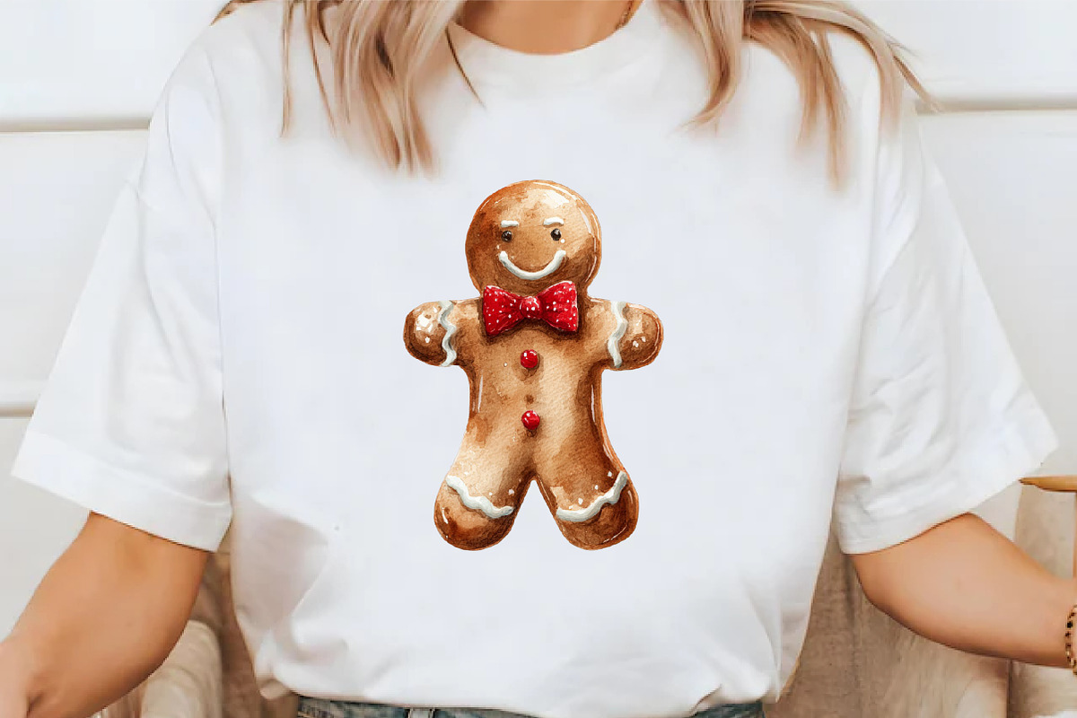 Gingerbread Clipart Bundle, an Illustration by Libby Wishes (Photo 3 of 7)
