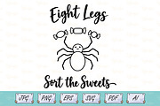 Halloween Spider Sorting Sweets, an Object Illustration by Ghagra (Thumbnail 1 of 7)