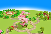 Cartoon Spring Farm, an Environmental 3D Model by Souchenki (Thumbnail 12 of 23)