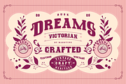 Duskdreams - Victorian Font, a Font by Hanstype.com (Thumbnail 1 of 8)