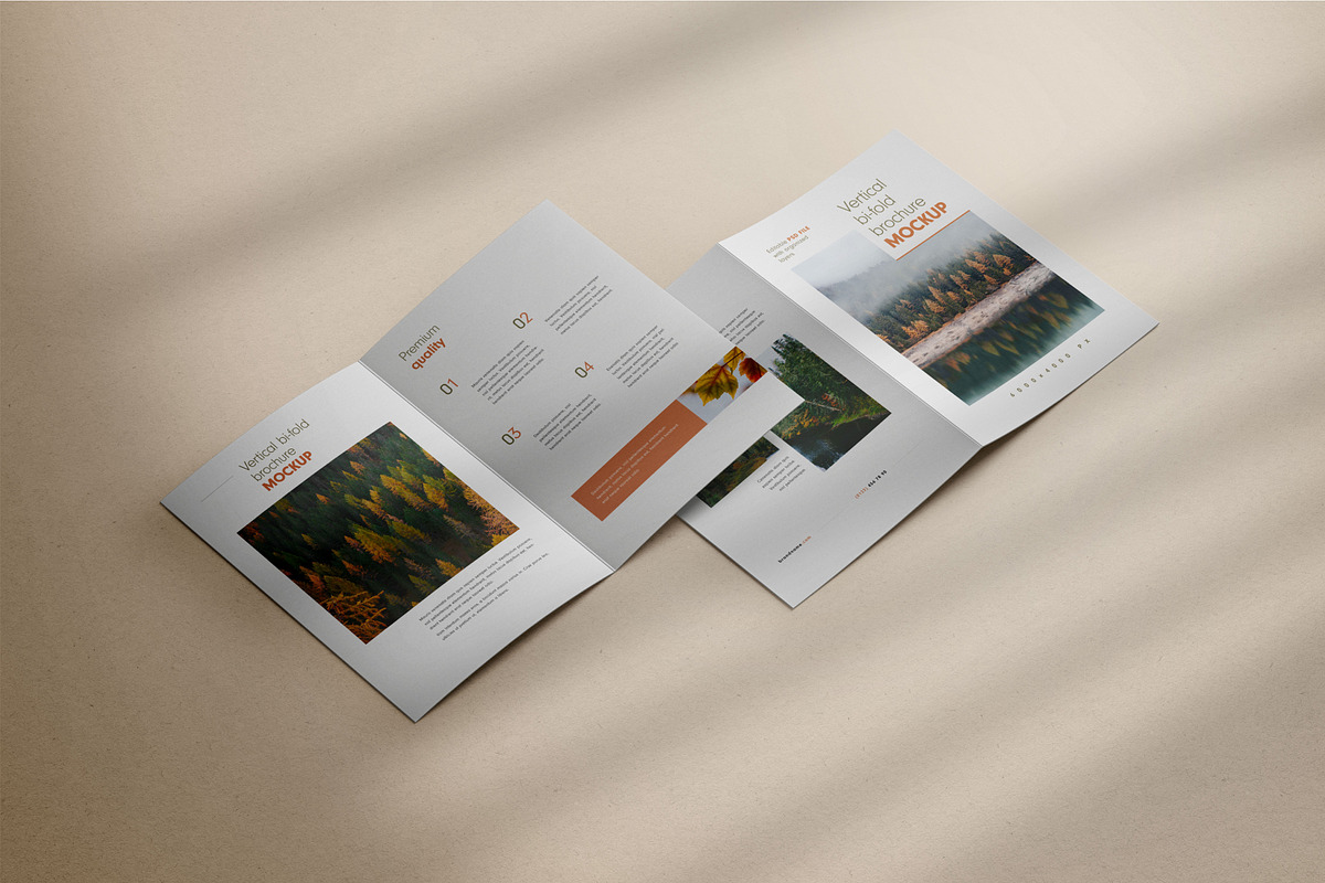 Bifold Vertical Brochure Mockup, a Print Template by mockupatelier (Photo 9 of 13)