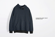 Realistic Floating Hoodie Mockup, a Hoody Mockup by Uncentrifuged Pressure (Thumbnail 6 of 10)