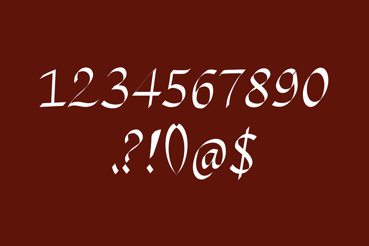 Valeria Neue | Calligraphic Font, a Handwritten Font by OneTen The Studio (Photo 10 of 11)