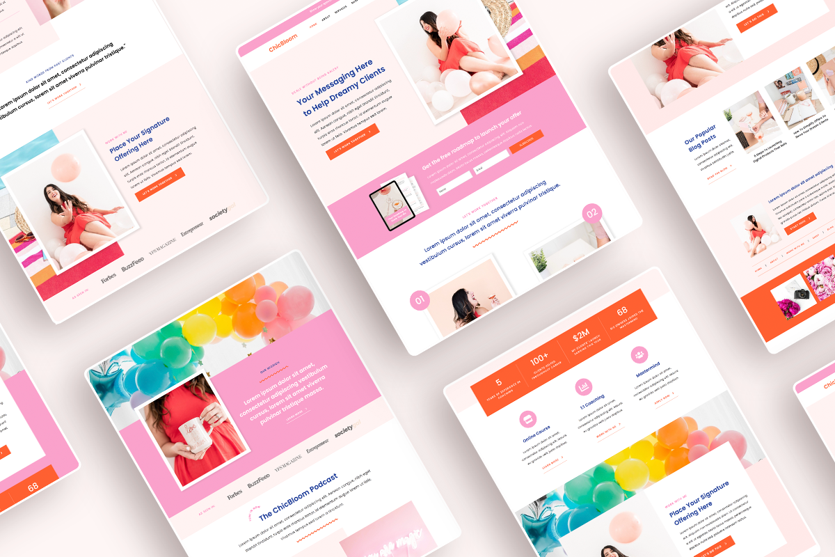 ChicBloom Elementor WordPress Theme, a WordPress Template by Bluchic (Photo 4 of 7)