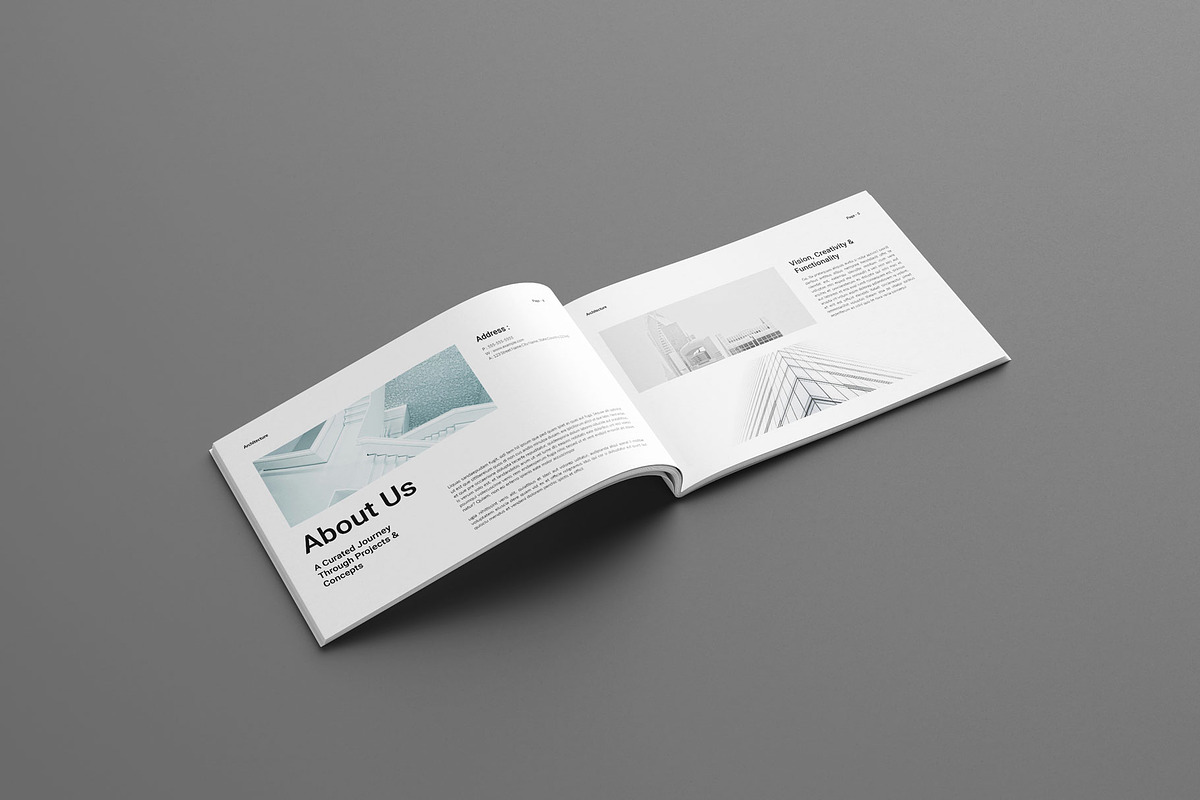 Architecture Landscape Template, a Brochure Template by Seeing-art (Photo 3 of 10)