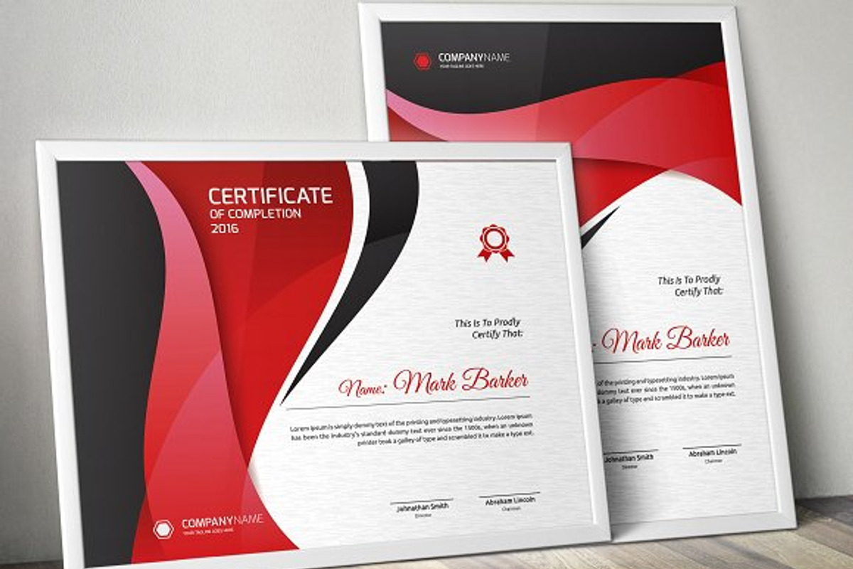 Ultimate Certificate Bundle, a Stationery Template by Curve Design (Photo 25 of 83)