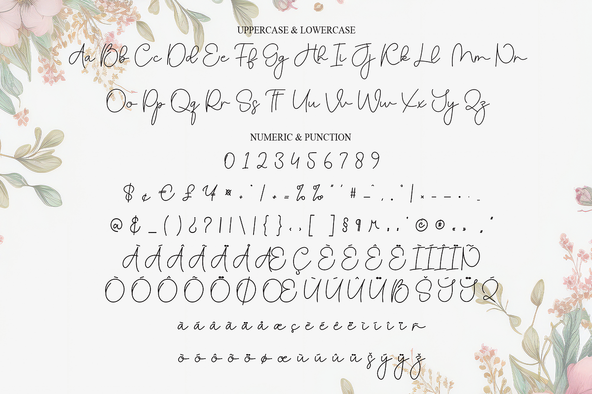 Carolina | Script Font, a Handwritten Font by Scratchones (Photo 7 of 9)