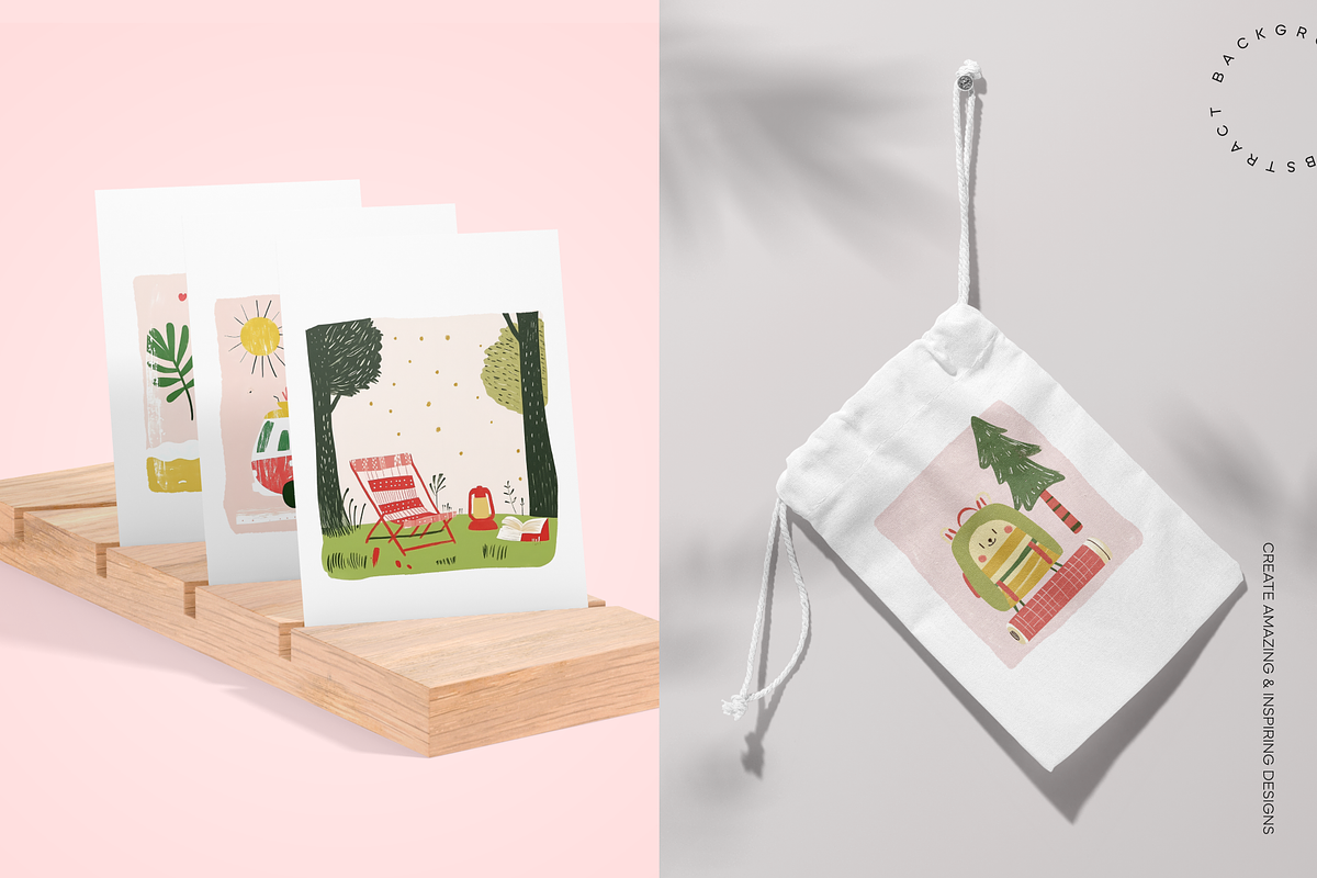 Playful Summer Vibes |Tropical Beach, a Seasonal Illustration by Lumeno (Photo 8 of 8)