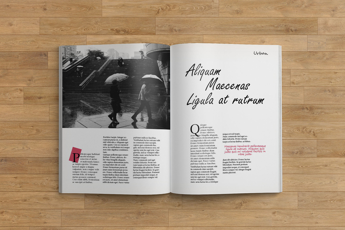 Urban, a Magazine Template by Oktiva