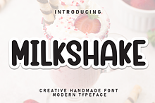 Milkshake | Script Font