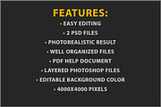 Scarf Mockup PSD, a Mask Mockup by Bruno's Shop (Thumbnail 4 of 4)