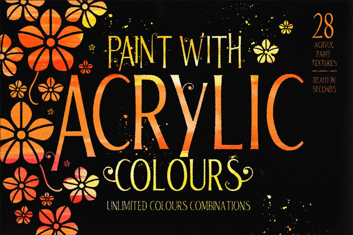 Acrylic Paint Effect preview 2