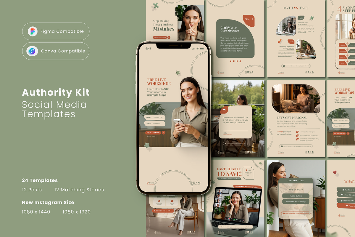 The Authority Kit 24 Social Media