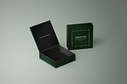 Square Book Style Rigid Box Mockup, a Packaging Mockup by Sheikhadesign (Thumbnail 11 of 11)