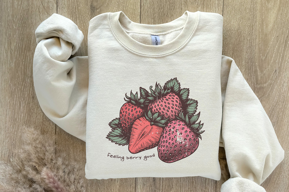 Feeling Berry Good PNG, Strawberry, an Illustration by SharpMarketplace (Photo 8 of 9)
