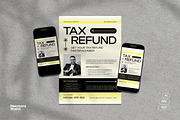 Modern Bold Tax Consultant Flyer, a Flyer Template by Neermana (Thumbnail 1 of 4)