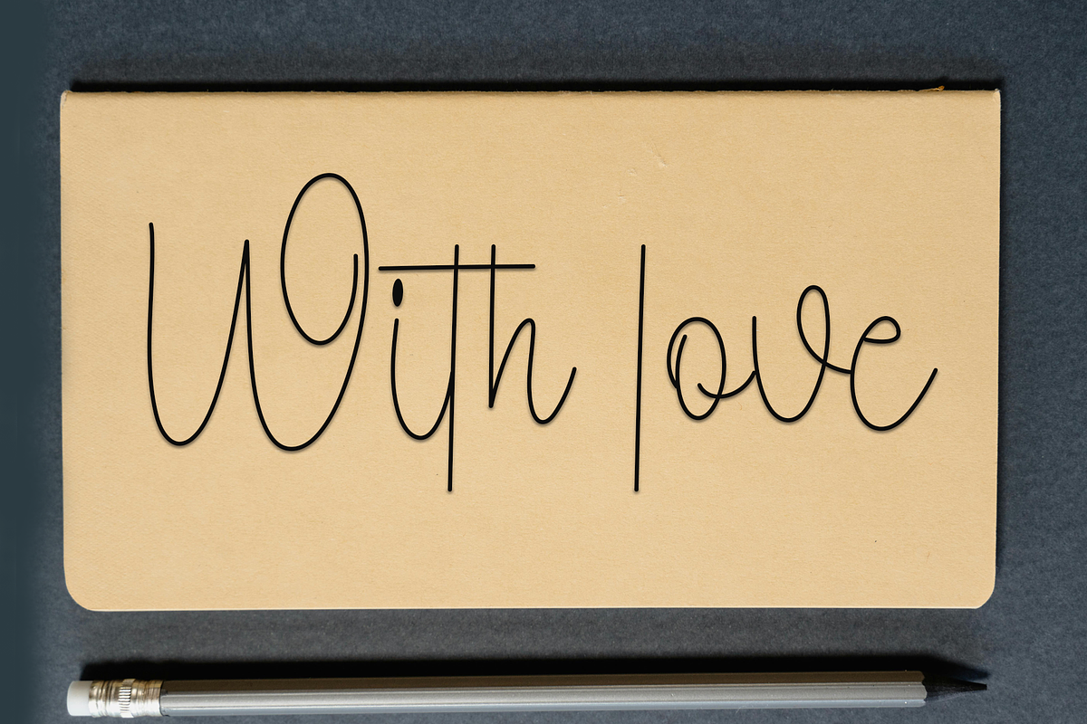 School Autography, a Handwritten Font by InermediaSTUDIO (Photo 8 of 8)