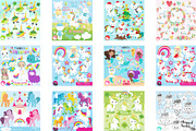 Mega Unicorn Graphics bundle, an Illustration by PrettyBundles (Thumbnail 3 of 5)