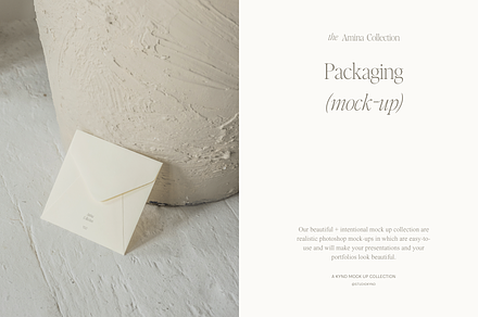 The Amina Collection - Envelope