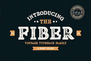 Fiber - Vintage Serif Font