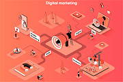 Isometric 3D Vector Illustrations, a Templates & Theme by alexdndz (Thumbnail 14 of 32)