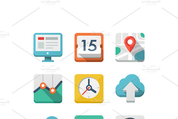 Universal Flat Icon Set
