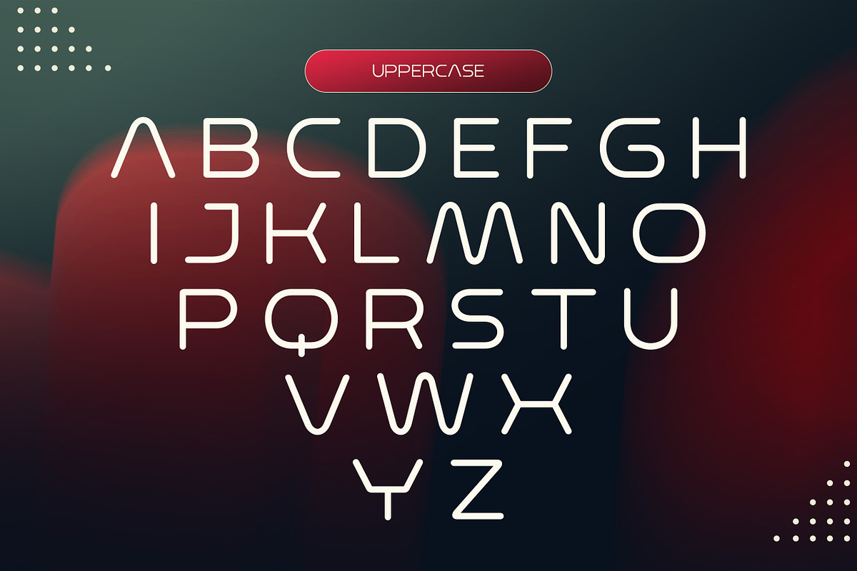 Xoonar - Futuristic Display font, a Sans Serif Font by Flawless And Co (Photo 6 of 10)