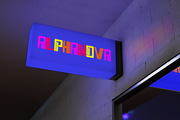 Neon Whirl - Colorful Font, a Font by PutraCetol Studio (Thumbnail 3 of 11)