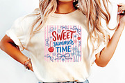 Cute Cherry Bow Summer Sublimation, a Seasonal Illustration by DreamPrint404 (Thumbnail 2 of 6)