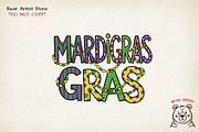Mardi Gras Hand-drawn PNG Bundle, an Object Illustration by GlitterCraft (Thumbnail 36 of 101)