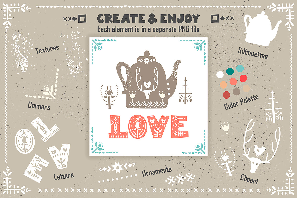 Endless Hygge - Graphic collection, an Animal Illustration by Struvictory.art (Photo 2 of 10)