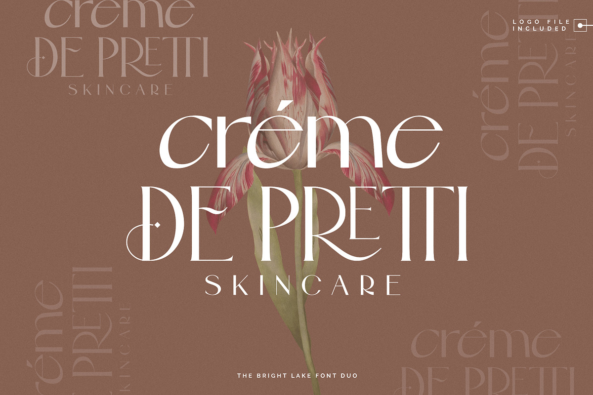The Bright Lake Font Duo + Logos, a Serif Font by SNIPESCIENTIST (Photo 21 of 31)