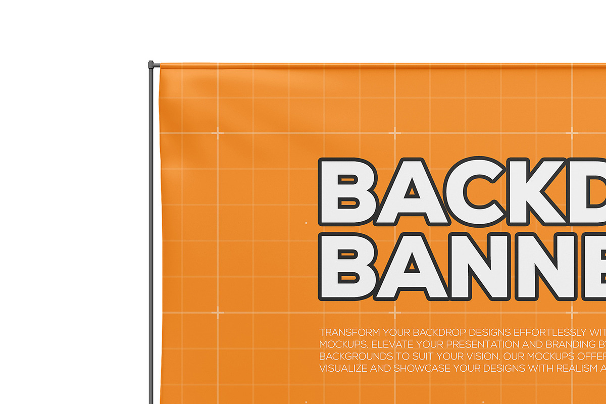 Exhibitor Backdrop Banner Mockup, an Advertising Mockup by Ram Studio LLC (Photo 2 of 7)