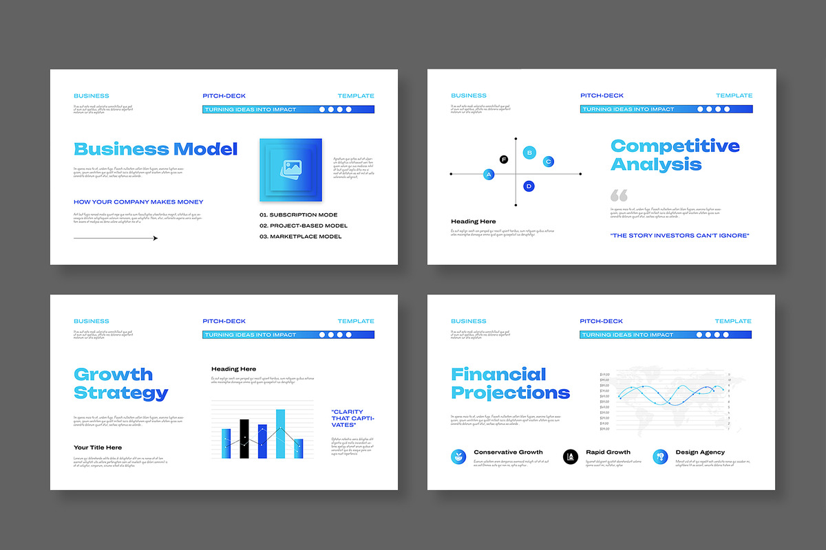 Pitch Deck Presentation Template preview 4