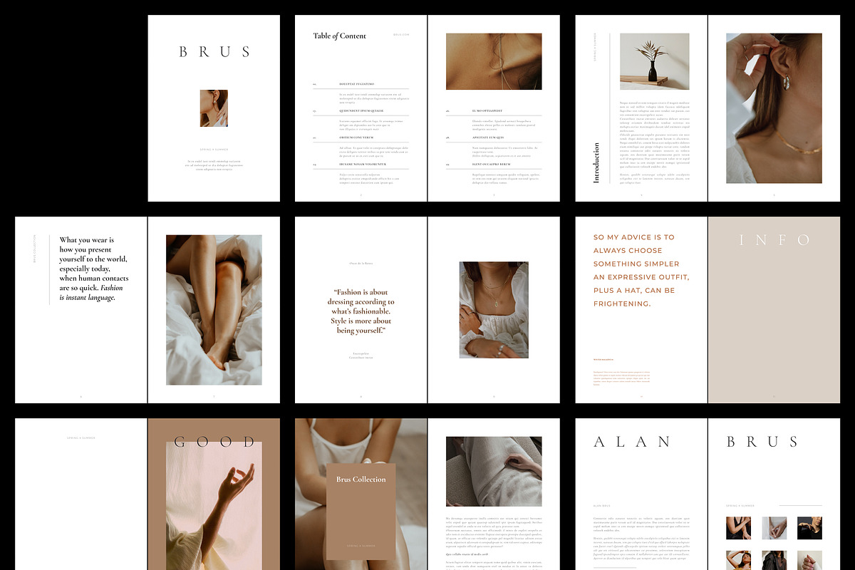BRUS Editorial Lookbook, a Magazine Template by Arif Tri Ananta (Photo 14 of 14)