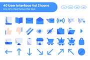40 Interface Vol 2 - Flat, a Solid Icon by Kmg Design (Thumbnail 1 of 2)