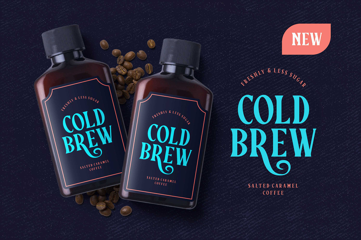 Dioxide - Vintage Typeface preview 5