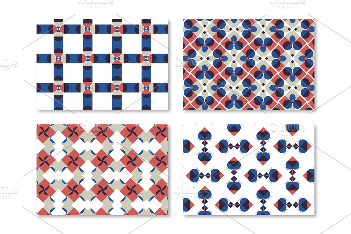 POLLE geometric seamless patterns., a Pattern Graphic by Peolla (Photo 5 of 10)