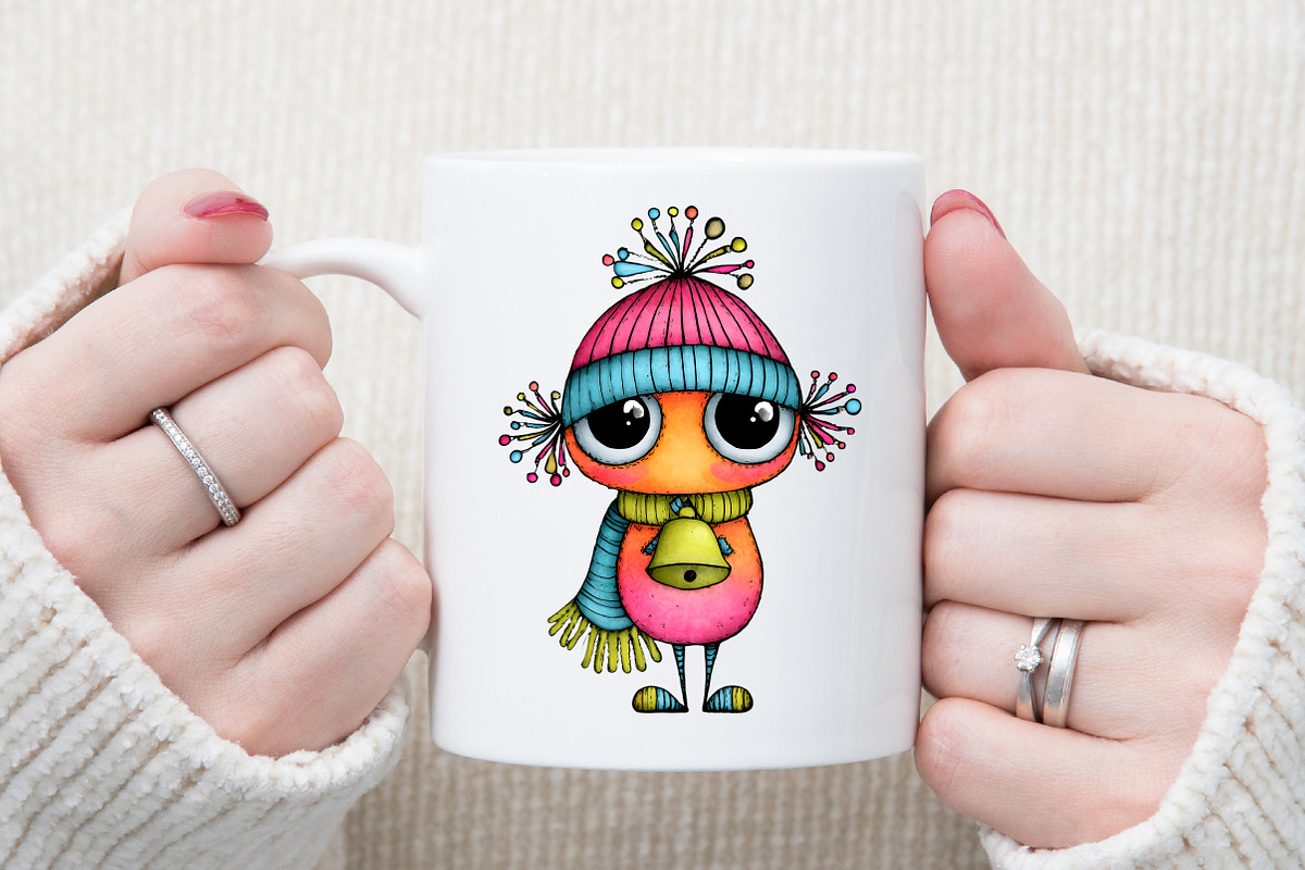 Whimsical Christmas Baby Kid Clipart, an Illustration by Sublimation Artist (Photo 5 of 6)
