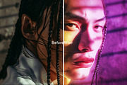 Grain Dual Lighting Photo Effect, a Layer Style Add-On by dokudokunomi (Thumbnail 3 of 5)