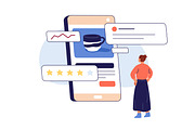 Online survey and feedback concept, a Person Illustration by Good Studio (Thumbnail 5 of 5)