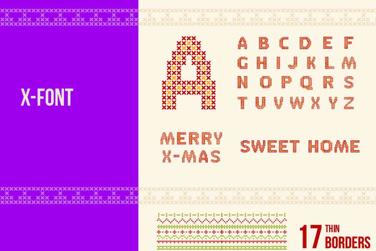 Cross-stitch BUNDLE, an Object Graphic by Slanapotam (Photo 2 of 2)