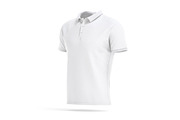 White Men's Polo Shirt 3D Model, an Object 3D Model by rebrandy (Thumbnail 3 of 9)