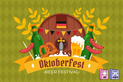 Oktoberfest Beer Festival, a Food Illustration by MISS CHATZ (Thumbnail 2 of 3)