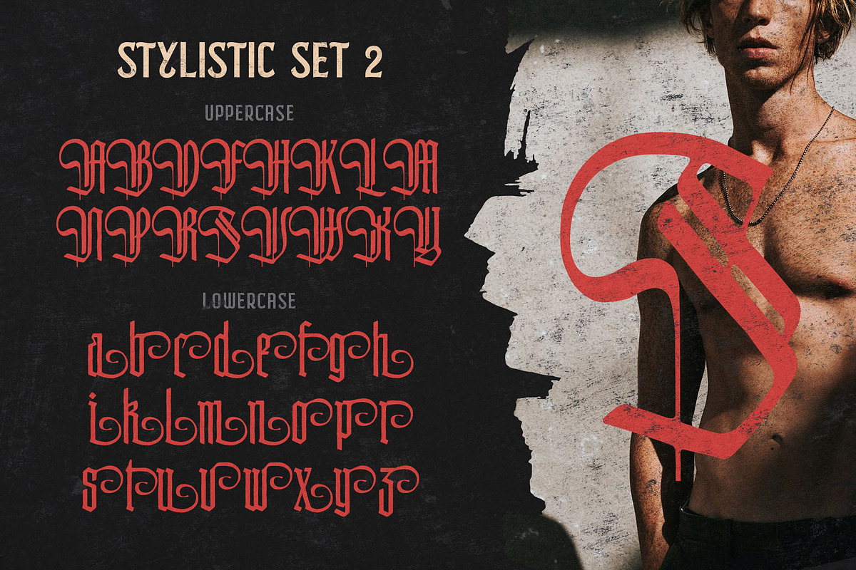 Wellfoge Blackletter Rough Font, a Blackletter Font by alit design (Photo 5 of 20)